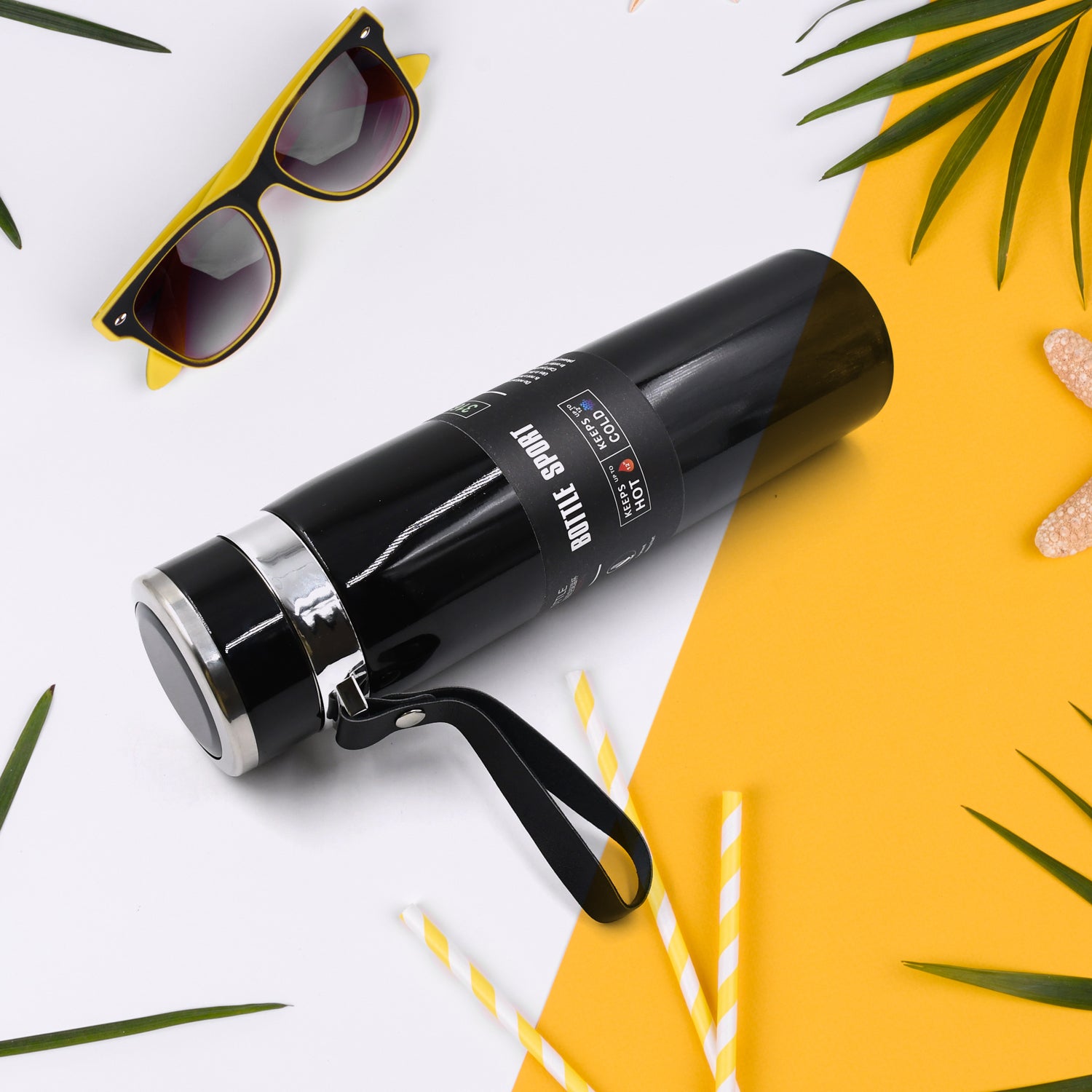 6582 Double Stainless Steel Wall Flask Vacuum Insulated Water Bottle 6582 Double Stainless Steel Wall Flask Vacuum Insulated Water Bottle